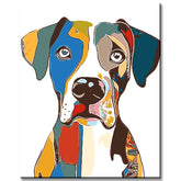 Painting by Numbers Graffiti Art Dog II